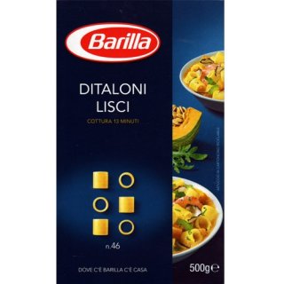 Barilla Nudeln ,,Ditaloni Lisci" n.46, 500g