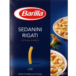 3x Barilla Nudeln ,,Sedanini Rigati" n.53, 500g