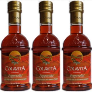 3x Colavita Olivenöl "Pepperolio" Extra Vergine, 250 ml