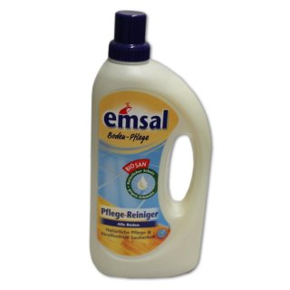 Emsal Bodenreinger Bodenpflege Pflegereiniger Biosan für alle Böden (1l Flasche)