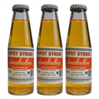 3x Passarelli Bitterino "Gypsy Gynger" Gelb, 98 ml