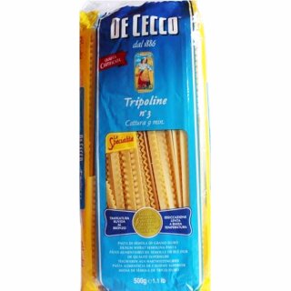 De Cecco Nudeln Tripoline N.3 (500g Packung)