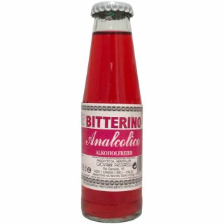 Passarelli Bitterino Aperitif alkoholfrei rot (98ml Flasche)