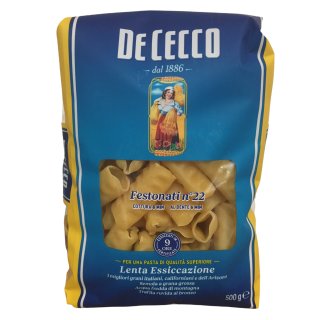 De Cecco Nudeln "Festonati" n.22, (500g Packung)