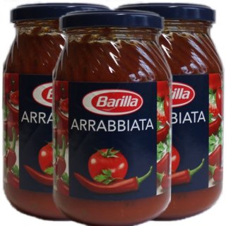 3x Barilla Sauce "Arrabbiata", 400 g