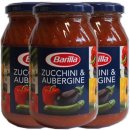 3x Barilla Sauce "Zucchini & Aubergine", 400 g