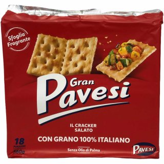 Gran Pavesi Kekse Salati Gesalzen (560g Packung)