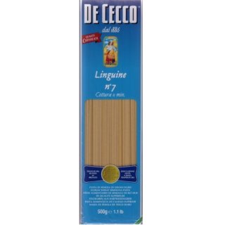 De Cecco Nudeln "Linguine" n.7, 500 g
