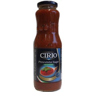 Cirio Provista Sugo "Tomatensauce mit Basilikum", 700 g