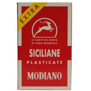Modiano Scopa Karten "Siciliane n°96", 40 Karten