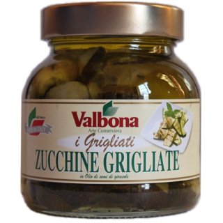 Valbona Antipasti Zucchine Grigliate "Gegrillte Zucchini", 280 g