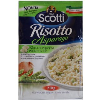 Scotti Risotto Reis Aspargo "mit Spargel", 210 g