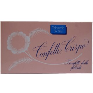 Confetti Crispo "Hochzeitsmandeln oder Taufmandeln" rosa, 1 kg