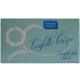 Confetti Crispo "Hochzeitsmandeln oder Taufmandeln" blau, 1 kg