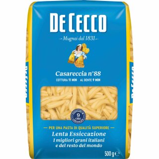 De Cecco Nudeln Casareccia n.88 (500g Packung)