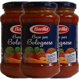 3x Barilla Sauce "Base per Bolognese", 400 g