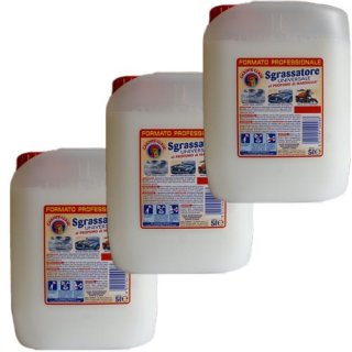3x Chante Clair "Sgrassatore universale" Superpotente, 5 L Kanister