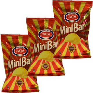 3x Chips Pata "MiniBar" italienische Classic Chips, 35 g