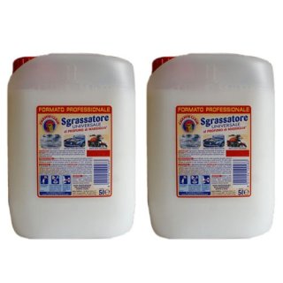 2x Chante Clair "Sgrassatore universale" Superpotente, 5 L Kanister