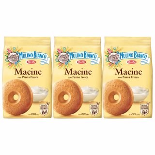 3x Mulino Bianco Kekse "Macine", 350 g