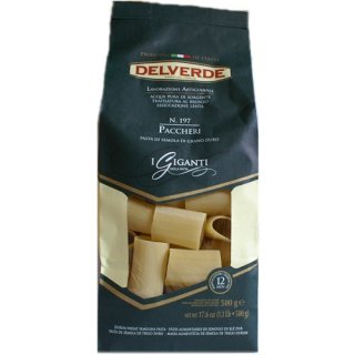 Delverde Nudeln "Paccheri I Giganti" n.197, 500 g