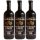3x Italo Pietrantonj Montepulciano D`Abruzzo DOC 2007 "Etichetta Nera", 750 ml