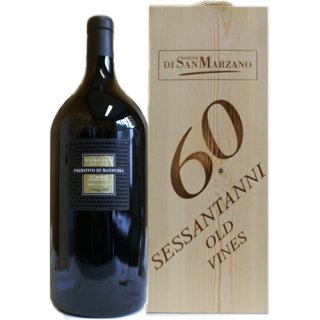 Feudi Di San Marzano “Sessantanni” Primitivo di Manduria + Holzkiste 3 Liter