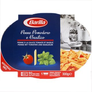 Barilla Fertiggericht "Penne Pomodoro e Basilico", 300 g