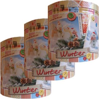 3x Balocco Pandoro "il Pandoro in Winterdose", 750 g