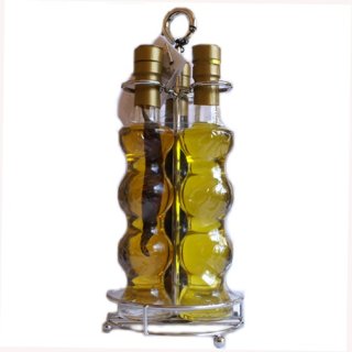 Casa Rinaldi Olivenöl+Balsamico+Peperoncino Olivenöl in Tischst. TR.,3x100ml