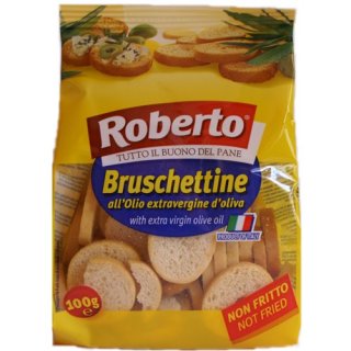 Roberto Bruschettine "all´Olio extravergine d´oliva", 100 g