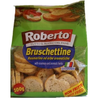 Roberto Bruschettine "Rosmarino ed erbe aromatiche", 100 g