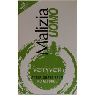 Malizia Uomo After Shave Balsam "Vetyver" ohne Alkohol, 100 ml