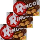 3x Pavesi Ringo Kekse Cacao "Kakao", 330 g