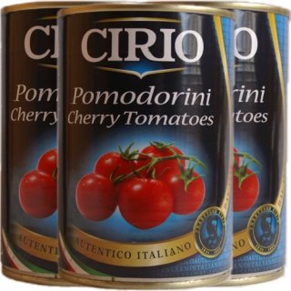 3x Cirio Pomodorini di Collina "Kirschtomaten", 400 g
