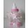 10 Fläschchen Gastgeschenke Mädchen Taufe Tischdeko rosa