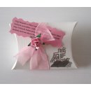 Gastgeschenke Kommunion Konfirmation Taufe Tischdeko rosa