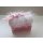 Gastgeschenk Kartonage Truhe Taufe Feste Tischdekoration rosa