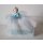 Gastgeschenke Kartonage Truhe Taufe Tischdeko Junge hellblau Feder Baby Mandeln