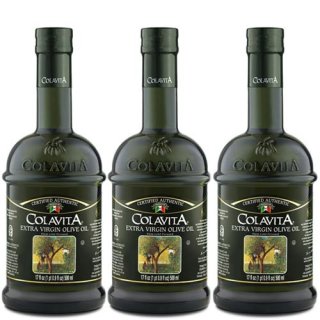 3x Colavita Olivenöl Extra Vergine "Extra natives Olivenöl", 500 ml