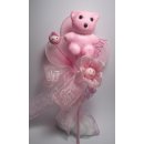 Gastgeschenke Taufe Tischdeko Organza mit Teddy und...