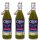 3x Cirio Olivenöl Extra Vergine Non Filtrato "Naturtrübes Olivenöl", 500 ml