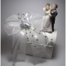 Gastgeschenke Kartonage Hochzeit Truhe Schleife...