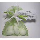 Gastgeschenk Organzasäckchen Hochzeit...