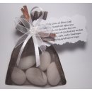 Gastgeschenk Organzasäckchen Hochzeit...