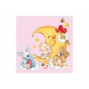 20 Stück Servietten Taufe Geburt mädchen...