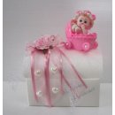 Geschenktruhe Geldgeschenk zur Taufe Geburt Mädchen...