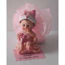 Gastgeschenke Taufe Geburt Tischdeko Baby sitzend...
