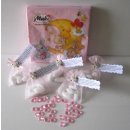 Gastgeschenke Set zur Taufe in rosa