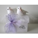 Gastgeschenke Hochzeit Truhe Hochglanz Tauben Tischdeko...